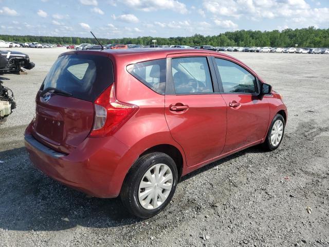  NISSAN VERSA 2016 Czerwony