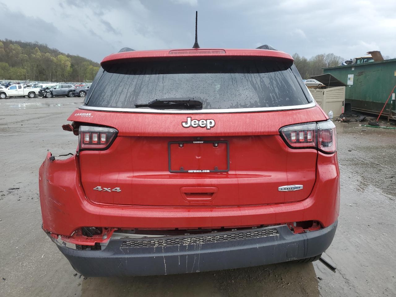 2018 Jeep Compass Latitude VIN: 3C4NJDBB9JT180740 Lot: 54123575