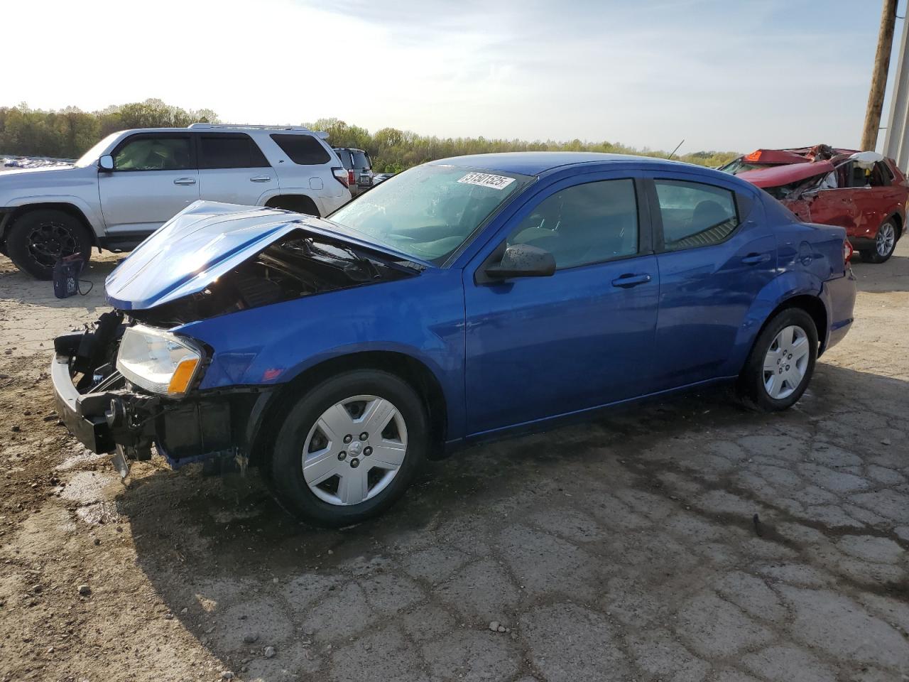 2012 Dodge Avenger Se продається в Memphis, TN - Front End