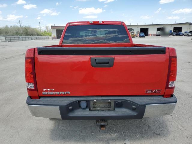  GMC SIERRA 2012 Czerwony