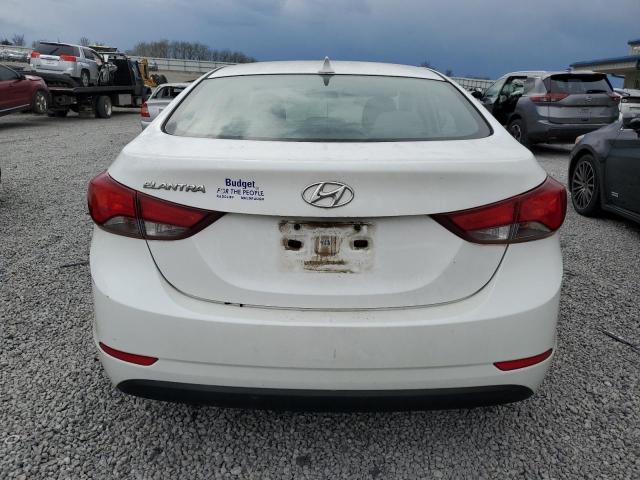  HYUNDAI ELANTRA 2015 Белый