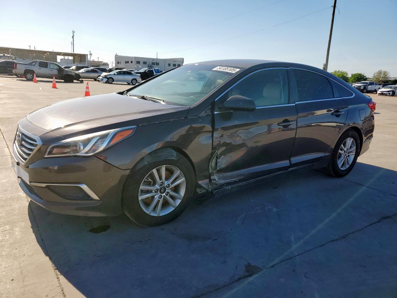 2017 Hyundai Sonata Se for Sale in Grand Prairie, TX - Side
