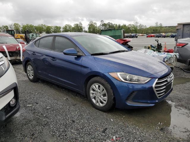  HYUNDAI ELANTRA 2018 Blue