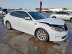 2016 Kia Optima Ex на продаже в Grand Prairie, TX - Front End