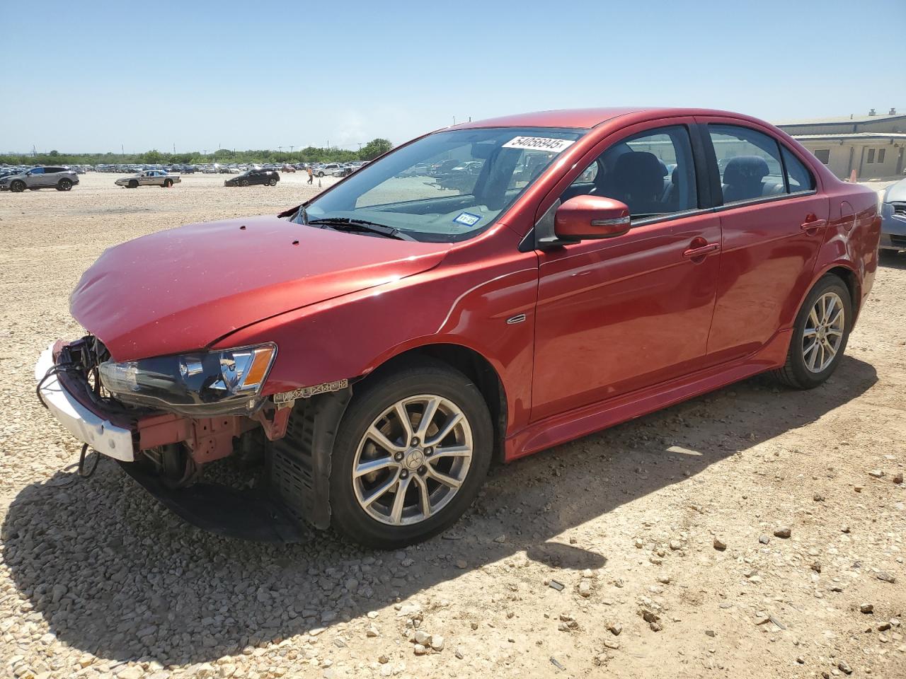 2016 Mitsubishi Lancer Es продається в San Antonio, TX - Front End