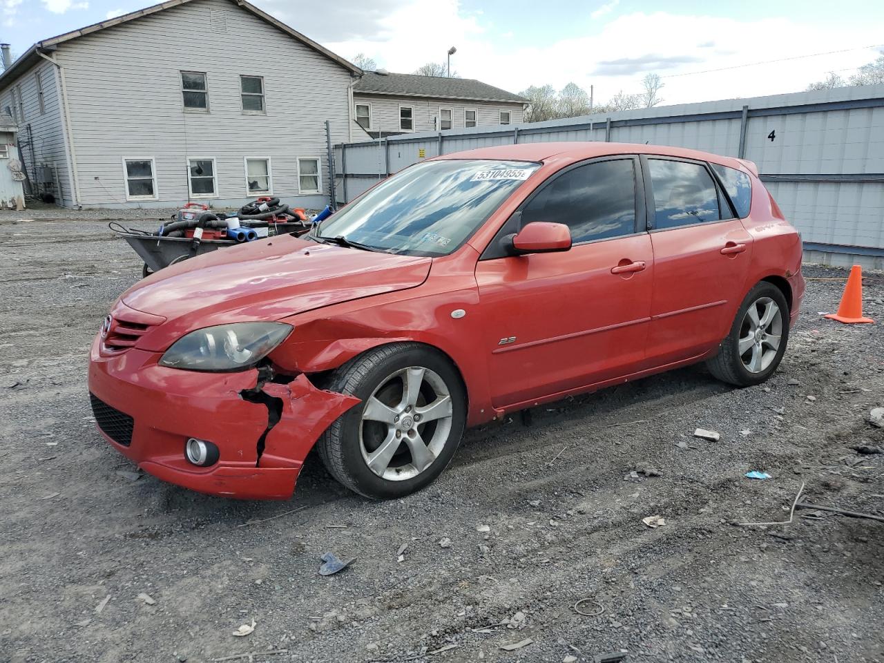 2004 Mazda 3 Hatchback იყიდება York Haven-ში, PA - Front End