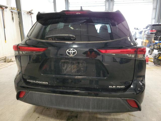  TOYOTA HIGHLANDER 2022 Black