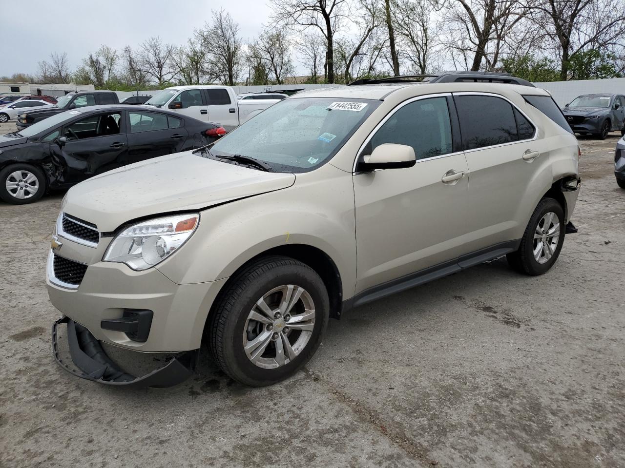 2011 Chevrolet Equinox Lt на продаже в Bridgeton, MO - Rear End
