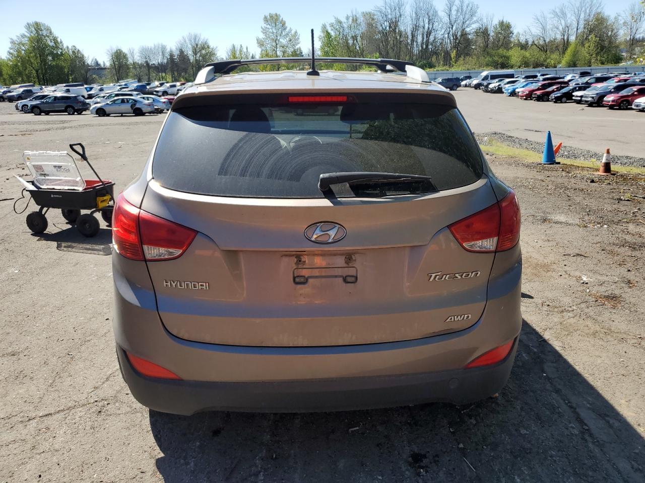 2013 Hyundai Tucson Gls VIN: KM8JUCAC9DU600304 Lot: 53171555