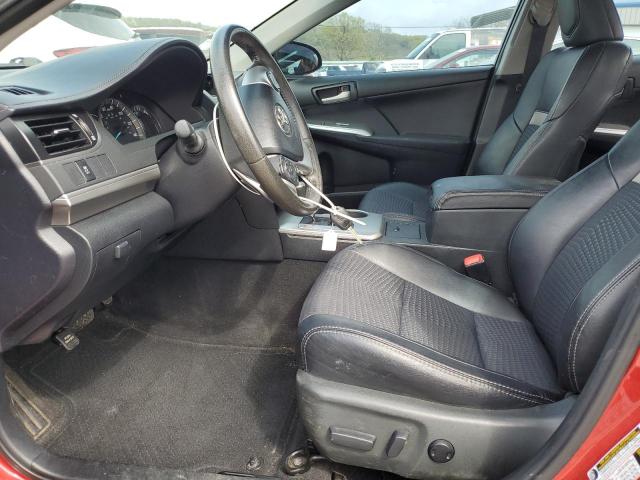  TOYOTA CAMRY 2013 Red