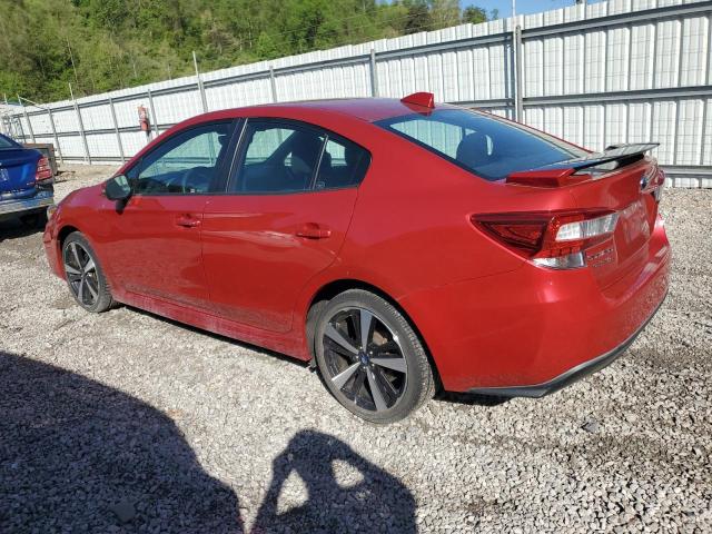  SUBARU IMPREZA 2019 Червоний