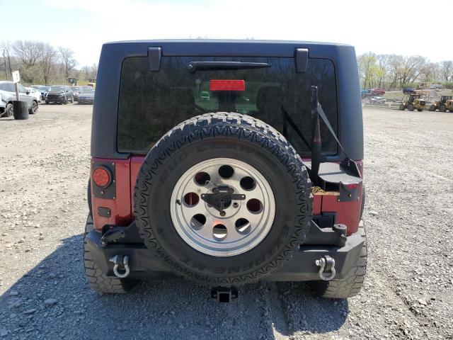 Позашляховики JEEP WRANGLER 2012 Червоний