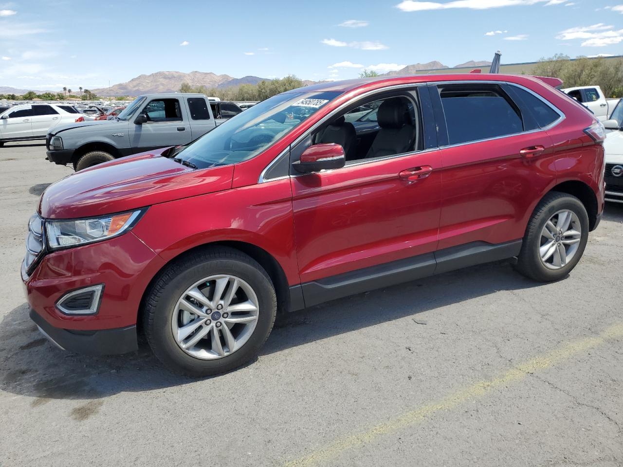 2017 Ford Edge Sel იყიდება Las Vegas-ში, NV - Front End