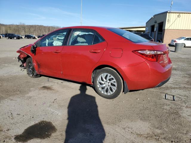  TOYOTA COROLLA 2019 Красный