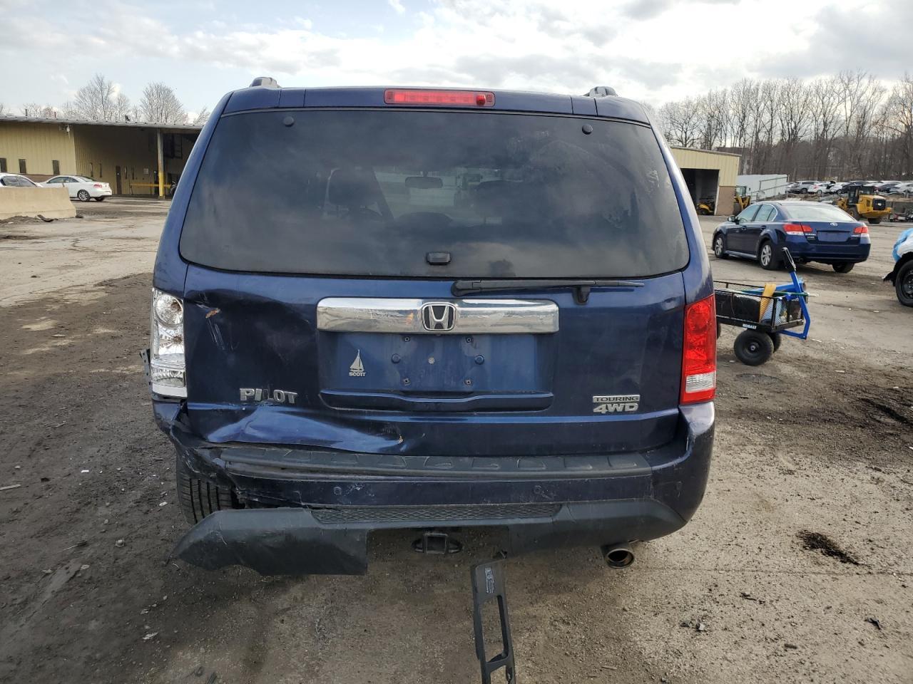 2014 Honda Pilot Touring VIN: 5FNYF4H94EB02611X Lot: 48986225