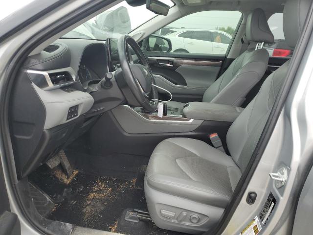  TOYOTA HIGHLANDER 2021 Srebrny