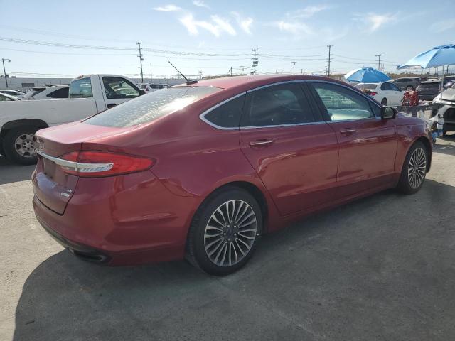  FORD FUSION 2017 Red