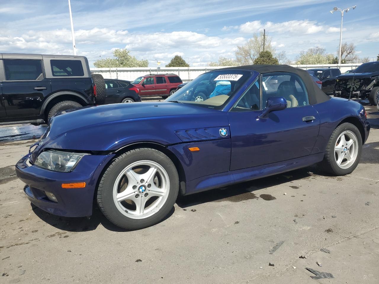1998 Bmw Z3 1.9 de vânzare în Littleton, CO - Front End