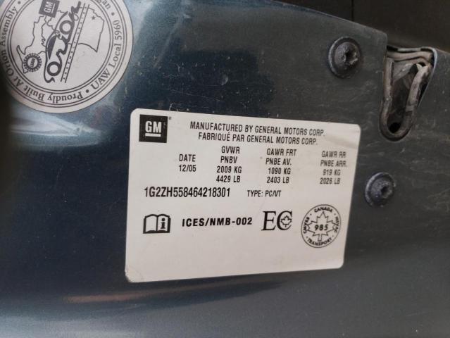 2006 PONTIAC G6 GT  