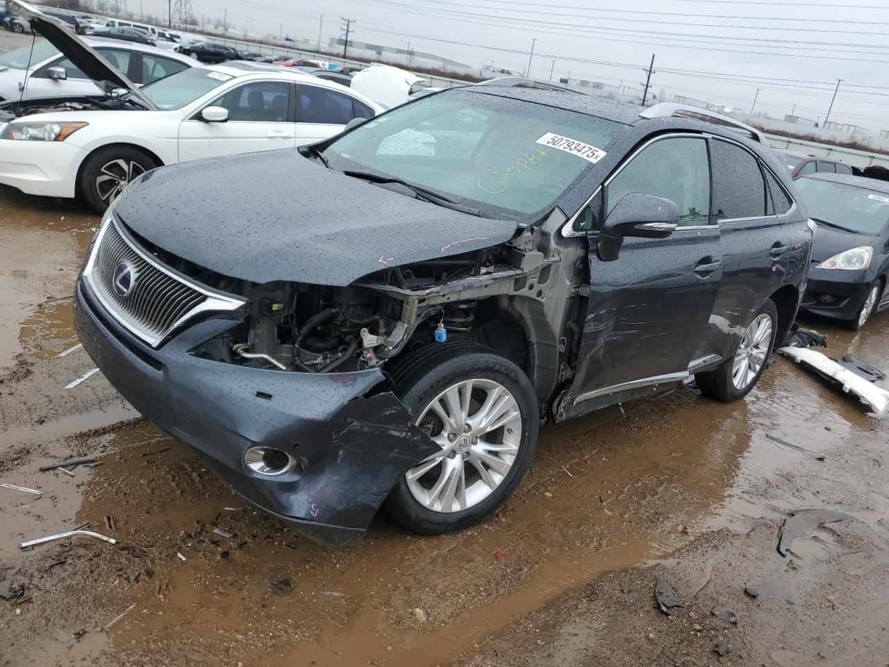 2010 Lexus Rx 450H за продажба в Elgin, IL - Side