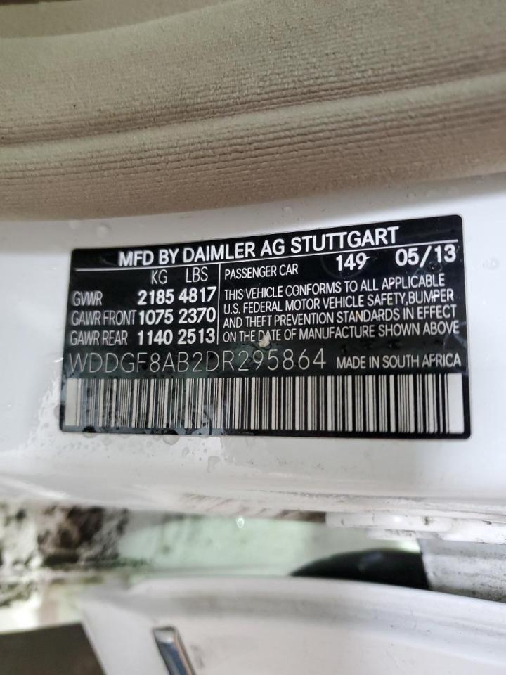 WDDGF8AB2DR295864 2013 Mercedes-Benz C 300 4Matic