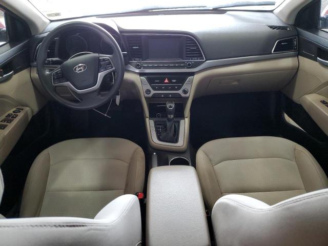  HYUNDAI ELANTRA 2017 Czerwony