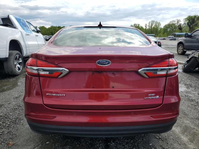  FORD FUSION 2019 Красный