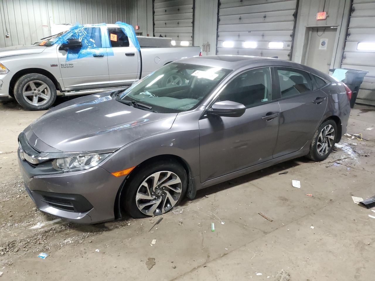 2018 Honda Civic Ex for Sale in Franklin, WI - Front End