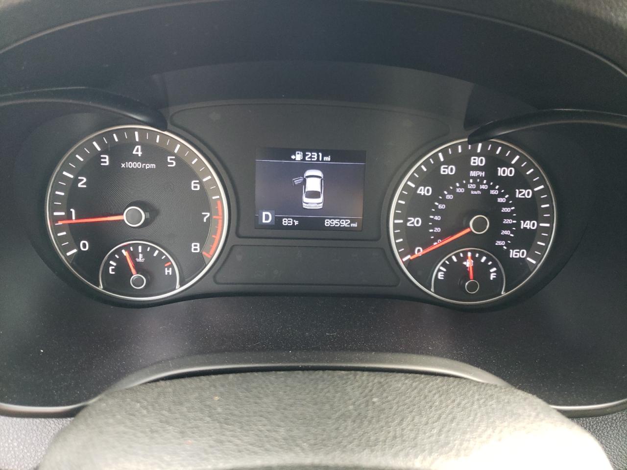 2019 Kia Optima Lx VIN: 5XXGT4L35KG332634 Lot: 53108445