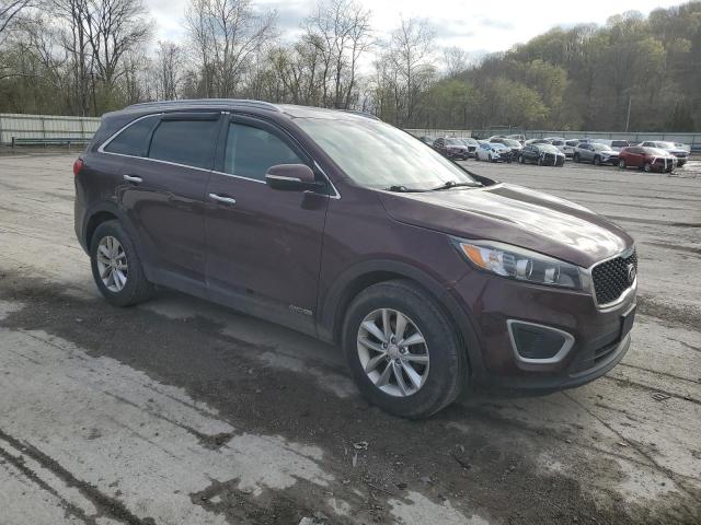  KIA SORENTO 2017 Бургунди