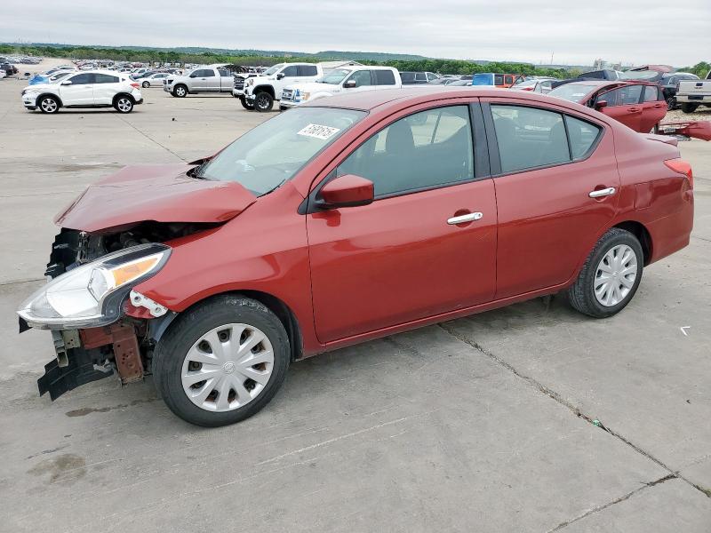  NISSAN VERSA 2019 Maroon