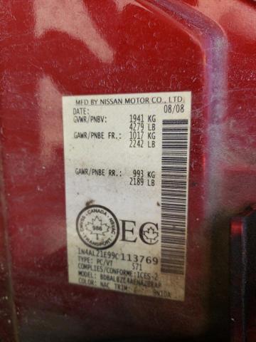 2009 NISSAN ALTIMA 2.5  