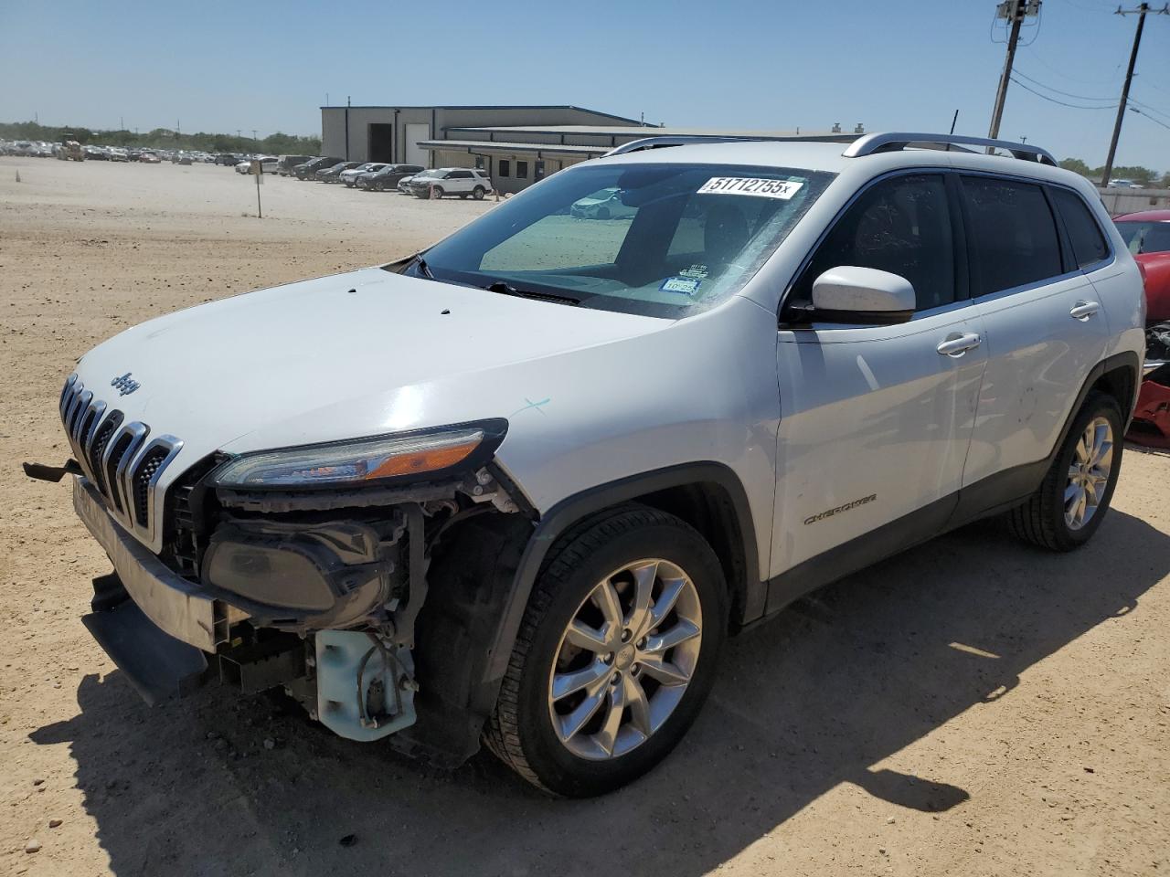 2016 Jeep Cherokee Limited for Sale in San Antonio, TX - Front End