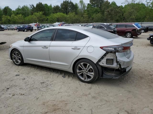  HYUNDAI ELANTRA 2017 Серебристый