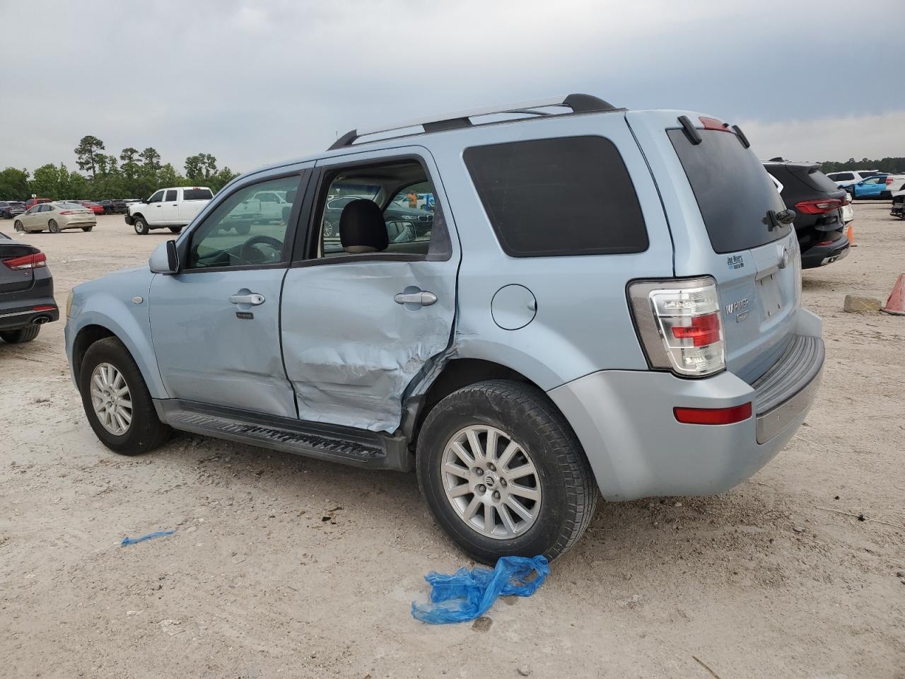 2009 Mercury Mariner Premier blue suv gas 4M2CU87G69KJ10971 photo #3