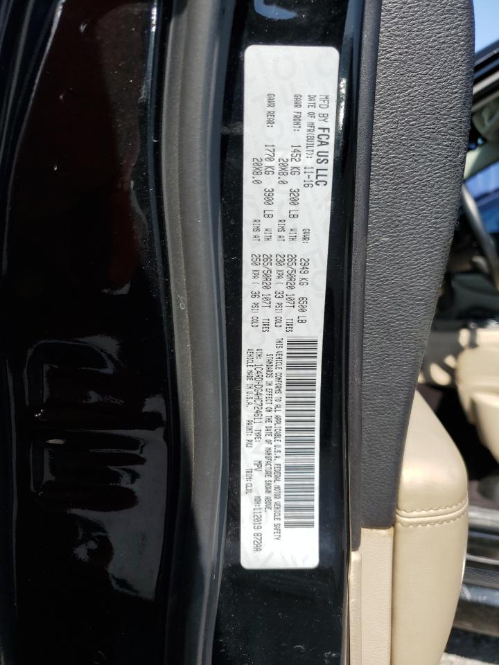 2017 Dodge Durango Gt VIN: 1C4RDHDG4HC724611 Lot: 53035585