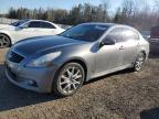 2013 INFINITI G37  for sale at Copart ON - COOKSTOWN