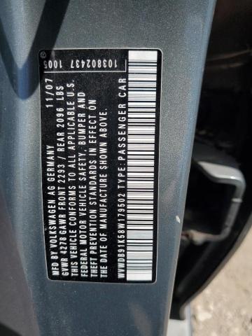 2008 VOLKSWAGEN RABBIT 
