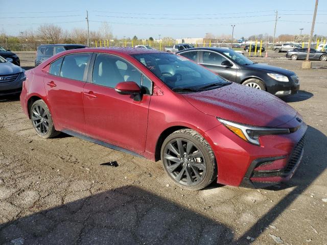 TOYOTA COROLLA 2023 Red