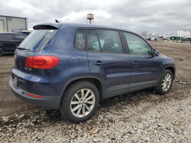  VOLKSWAGEN TIGUAN 2014 Granatowy