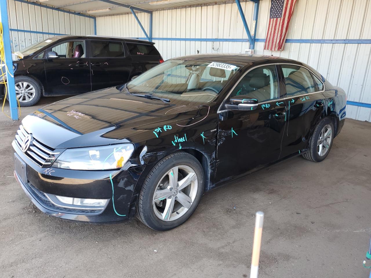 2015 Volkswagen Passat S de vânzare în Colorado Springs, CO - Side