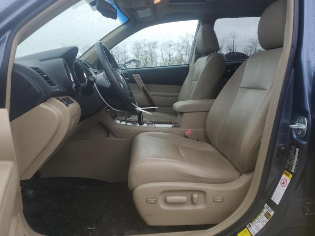 TOYOTA HIGHLANDER 2013 Blue
