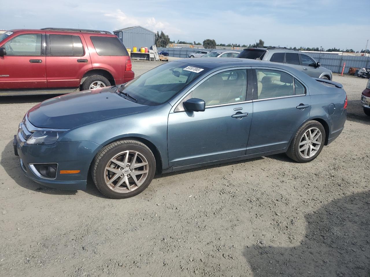 2012 Ford Fusion Sel за продажба в Antelope, CA - Undercarriage