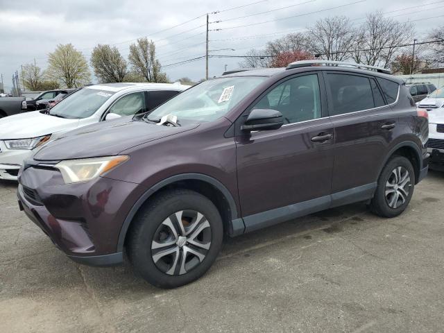  TOYOTA RAV4 2017 Фиолетовый