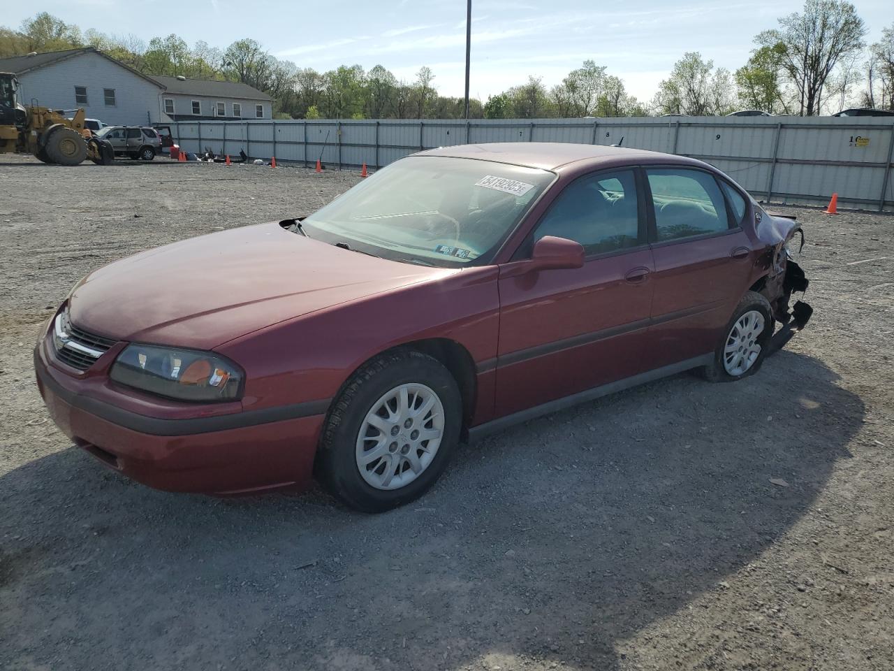 2005 Chevrolet Impala продається в York Haven, PA - Rear End