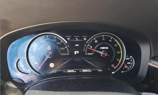  BMW M5 2018 Czerwony