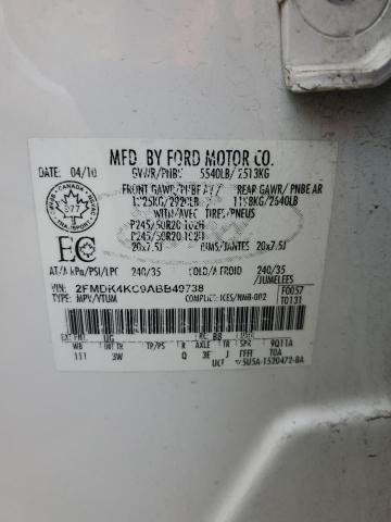 2010 FORD EDGE LIMITED  
