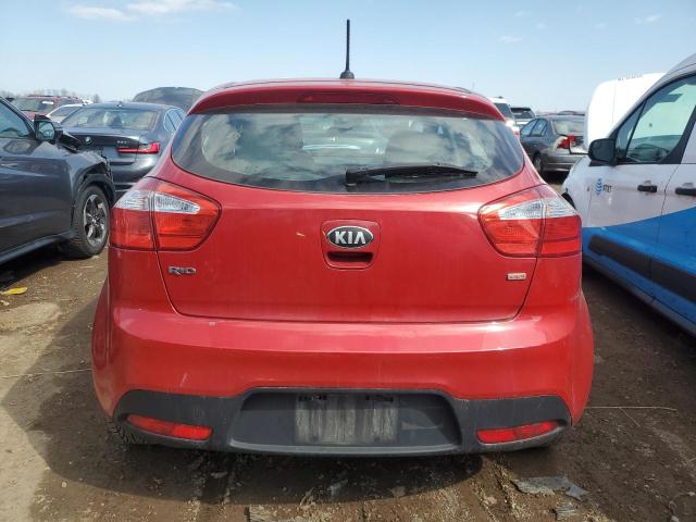  KIA RIO 2013 Красный