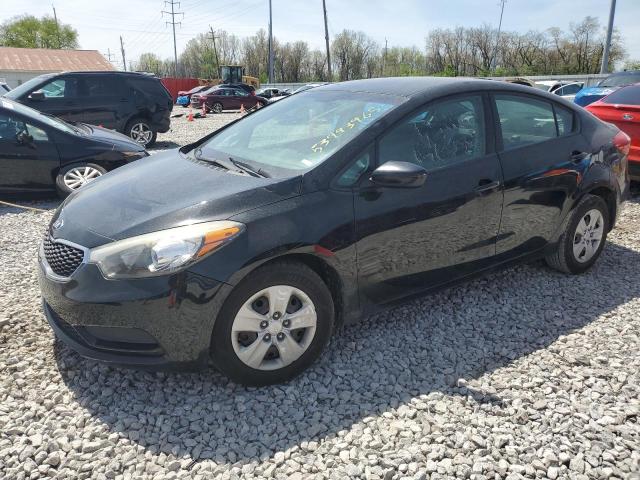  KIA FORTE 2016 Black