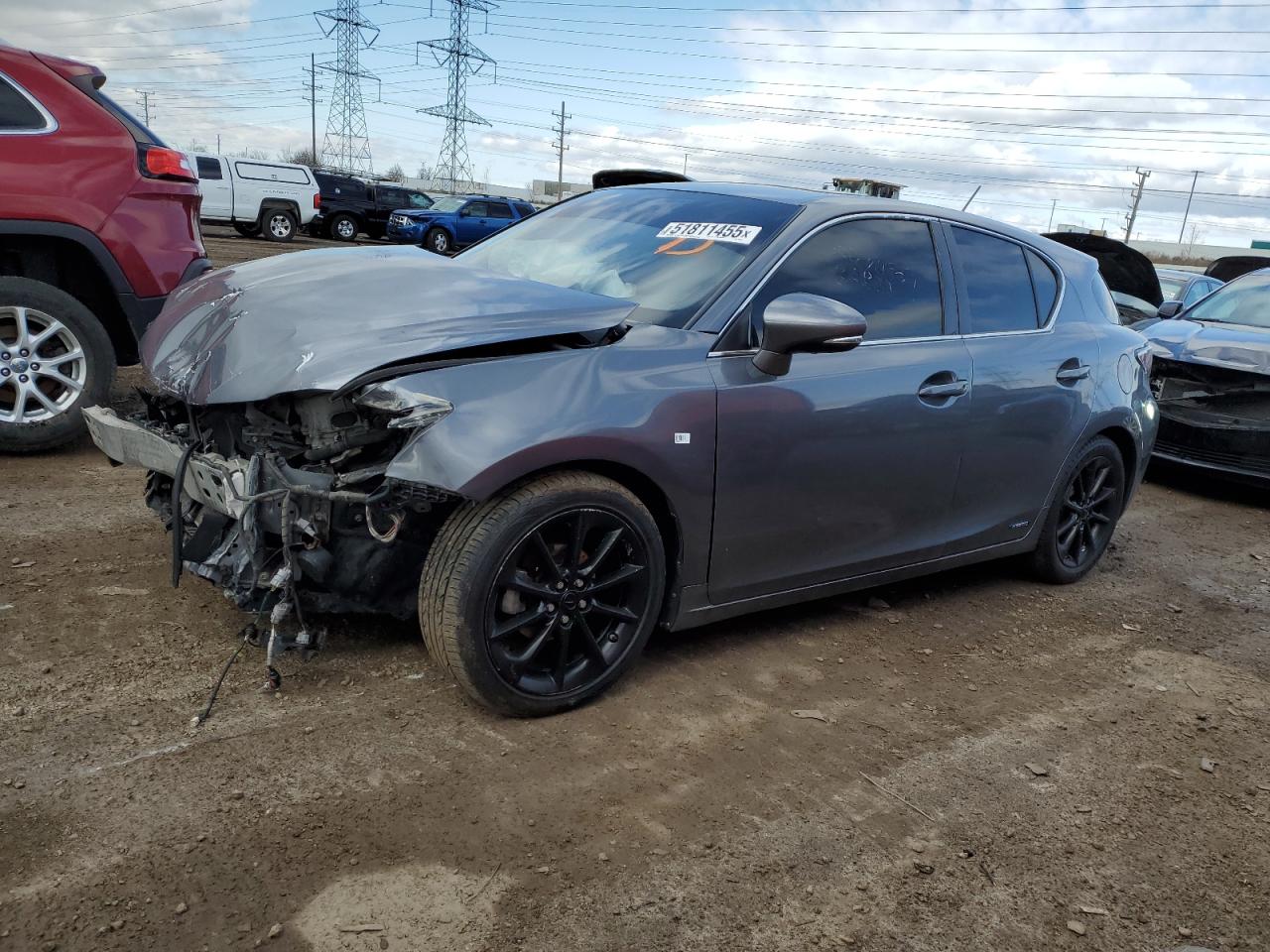 2013 Lexus Ct 200 for Sale in Elgin, IL - Front End